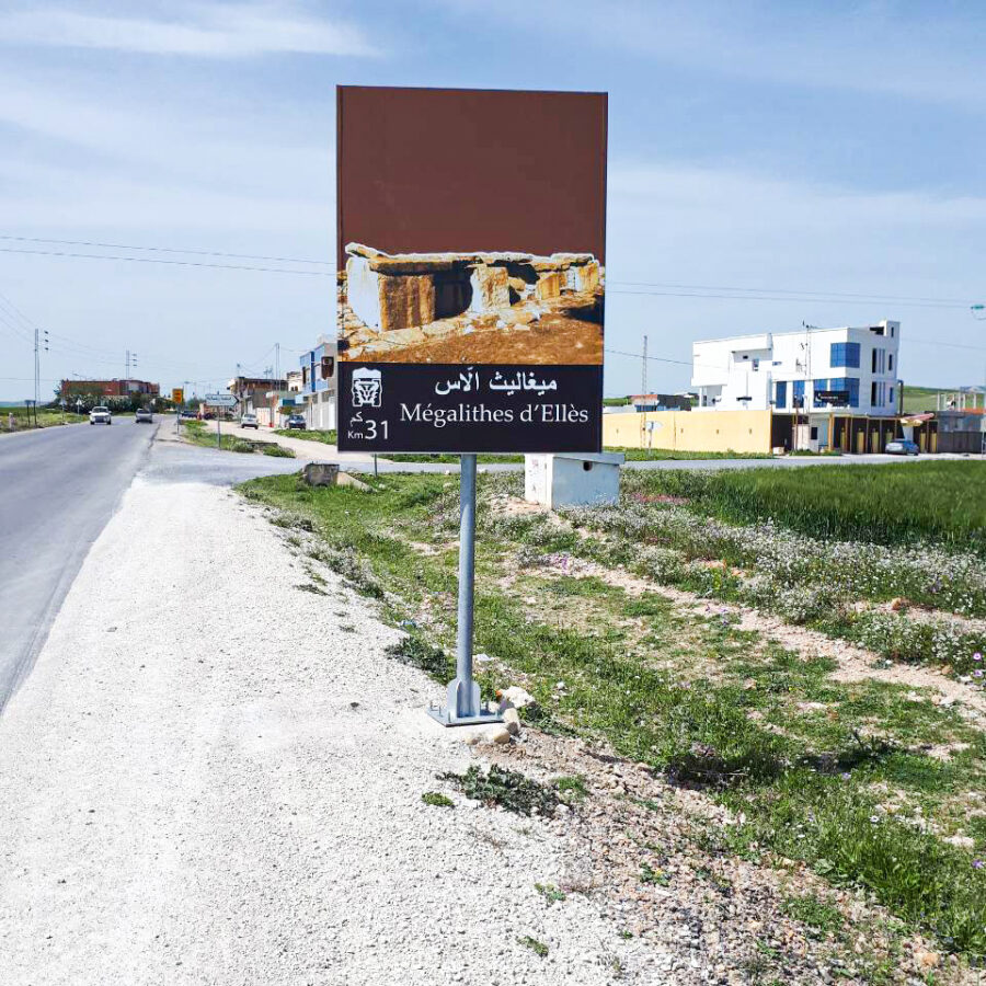 Agence de mise en valeur du patrimoine (Signalétique routière d’un circuit historique)